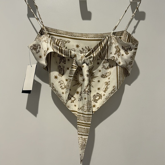 DANIELLE BERNSTEIN BANDANA TOP - Picture 5 of 7